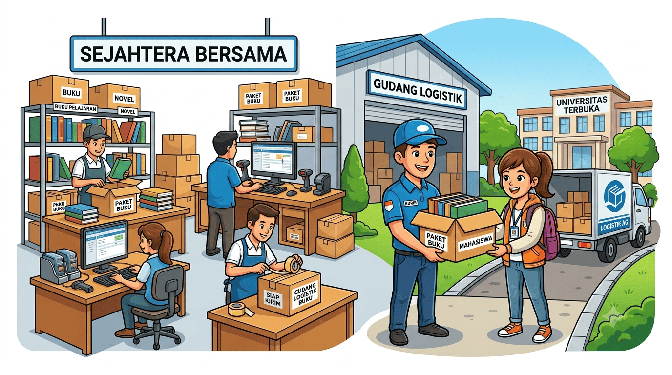 Ilustrasi Aplikasi Perusahaan